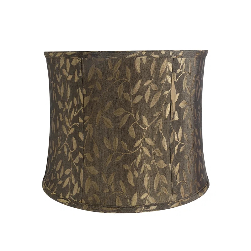 11''+H+Jacquard+Textured+Fabric+Bell+Lamp+Shade.webp
